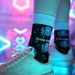 Photo over-the-knee socks